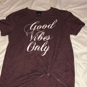 rue21 Good Vibes Only Shirt